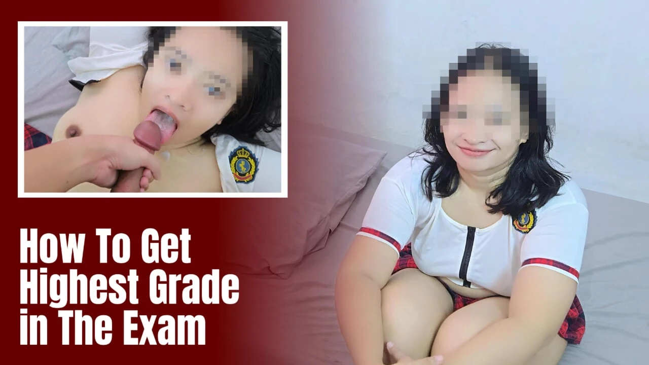 Naughty Asian Girl Exchange Her Tight Pussy For Highest Exam Grade  – Minokiiko
