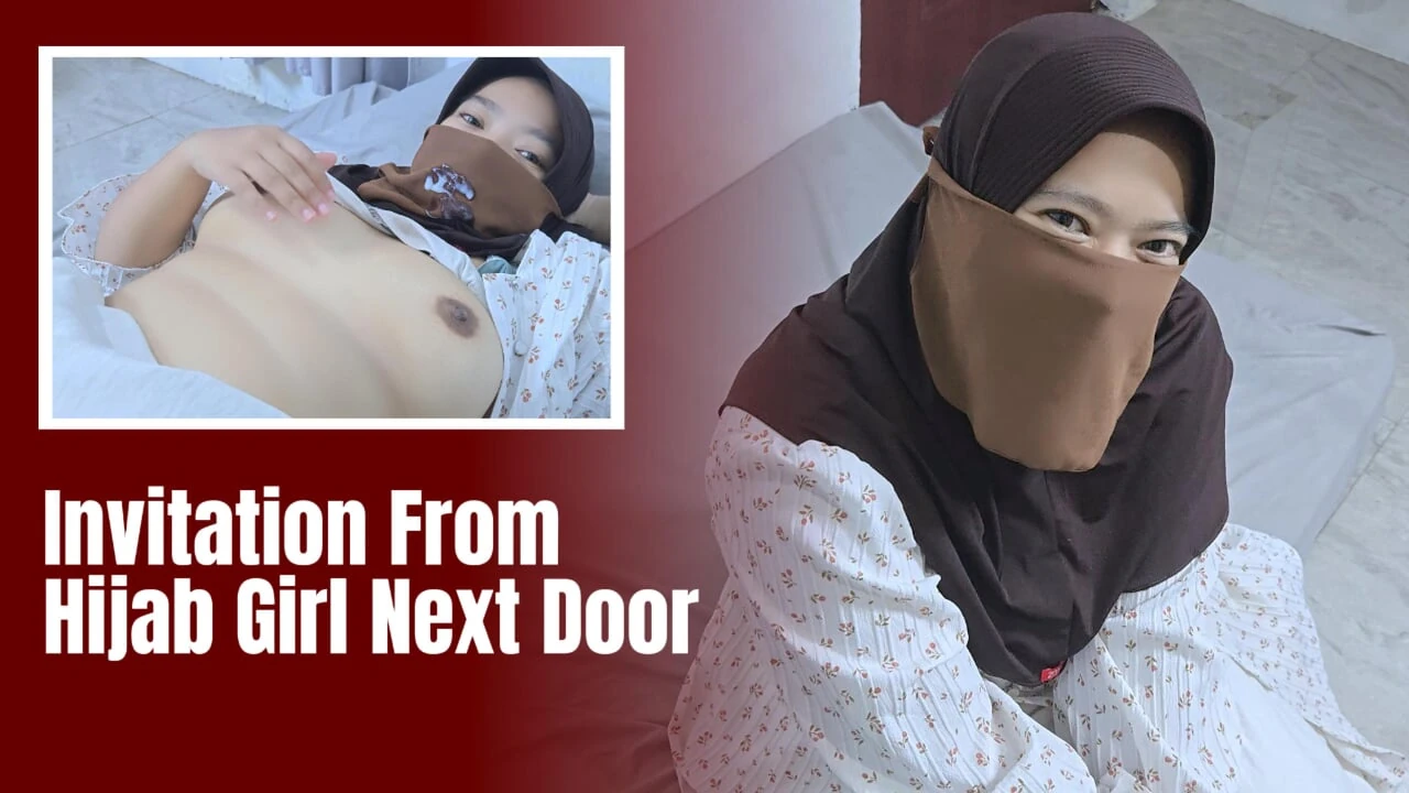 Naughty Hijab Girl Invite Me to Taste Her Pussy  – Minokiiko